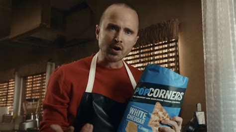 Popcorners breaking bad - Feb 13, 2023 · PopCorners: ‘Breaking Bad’ | Super Bowl 2023. February 12, 2023 at 8:05 PM. Bryan Cranston Aaron Paul who played meth-making duo Walter White and Jesse Pinkman in “ ” team up once more to cook up air-popped snacks. Donald Trump wants to impose a 10% tariff. 